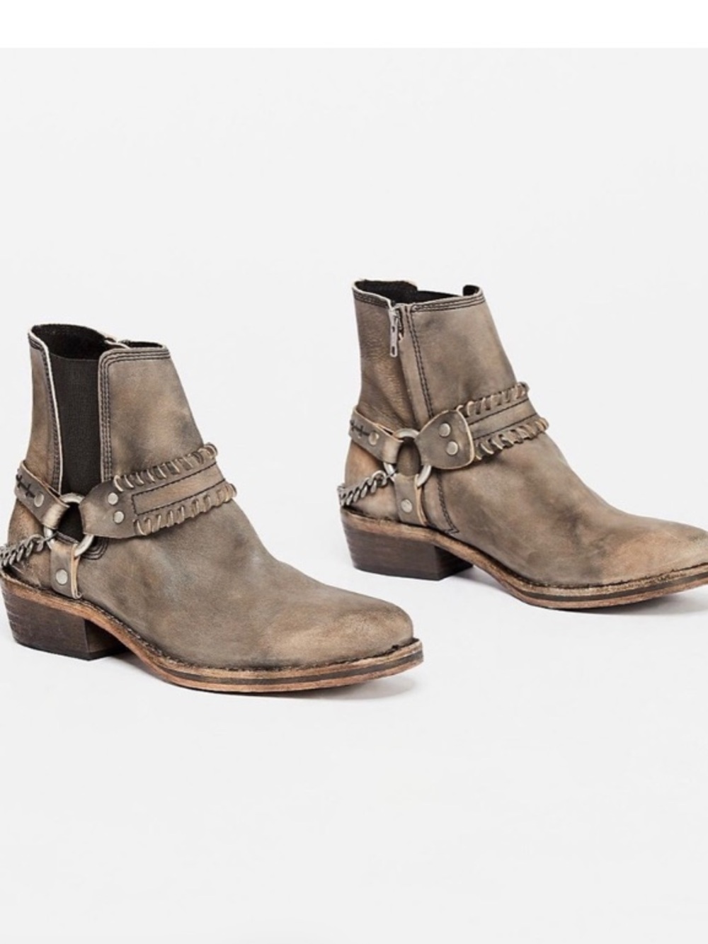Free People Boots S-9 Stony Desert Chelsea Booties NEW